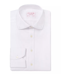 White Classic Fit Ramses Poplin Formal Shirt