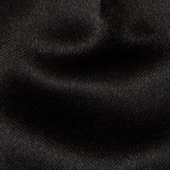 Black Silk Satin Cummerbund